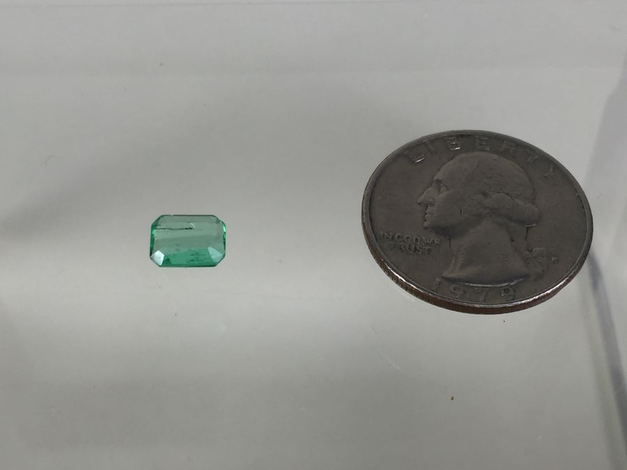 1.00CT Emerald Gemstone 7.5X6MM [Photo 5]