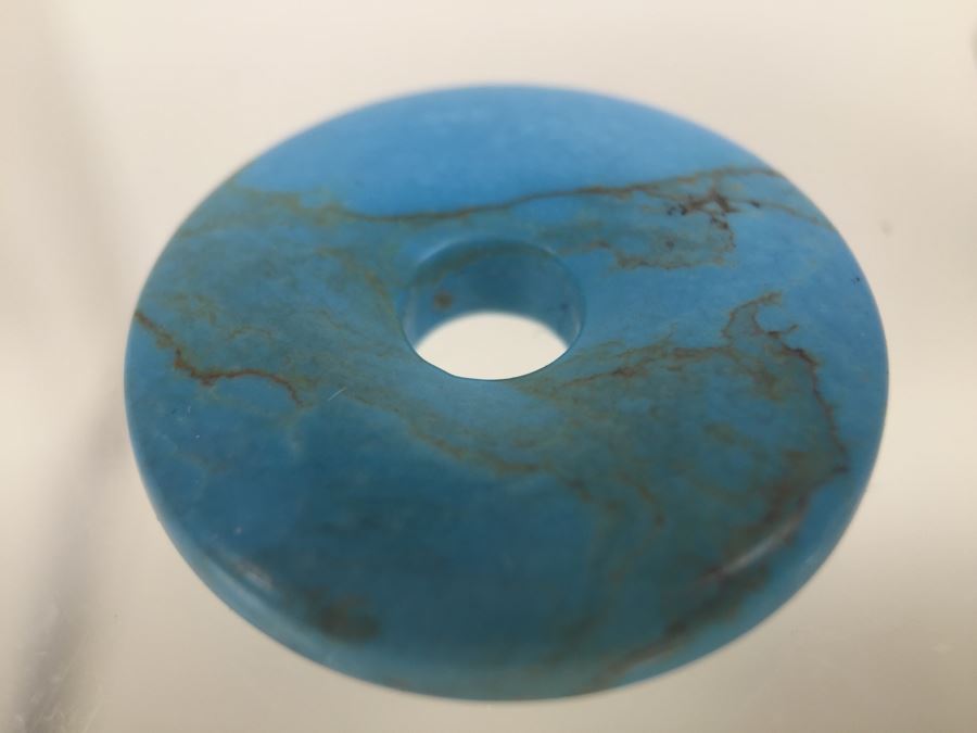 27.80CT Donut Tourquise 25MM And Various Tourquise Gemstones 16.60CT [Photo 2]