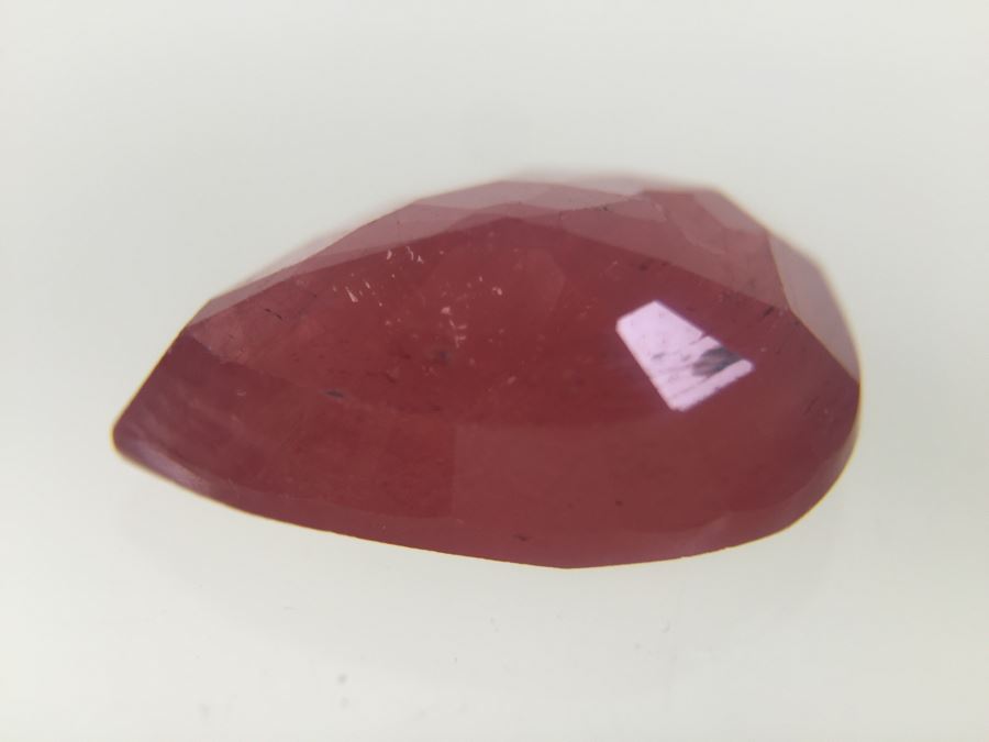 6.75CT Pear Ruby Gemstone 14X10MM [Photo 12]