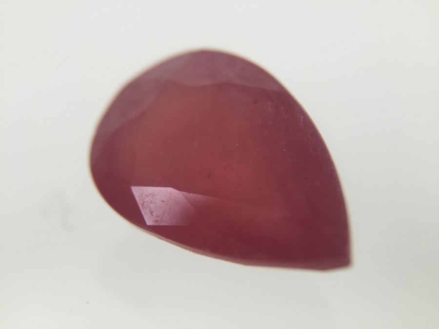 6.75CT Pear Ruby Gemstone 14X10MM [Photo 11]