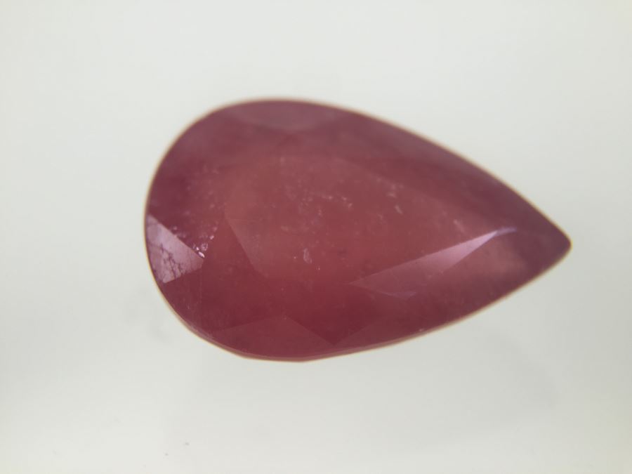 6.75CT Pear Ruby Gemstone 14X10MM [Photo 9]