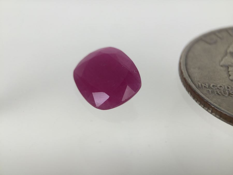 3.75CT Ruby Gemstone 11X9MM [Photo 10]