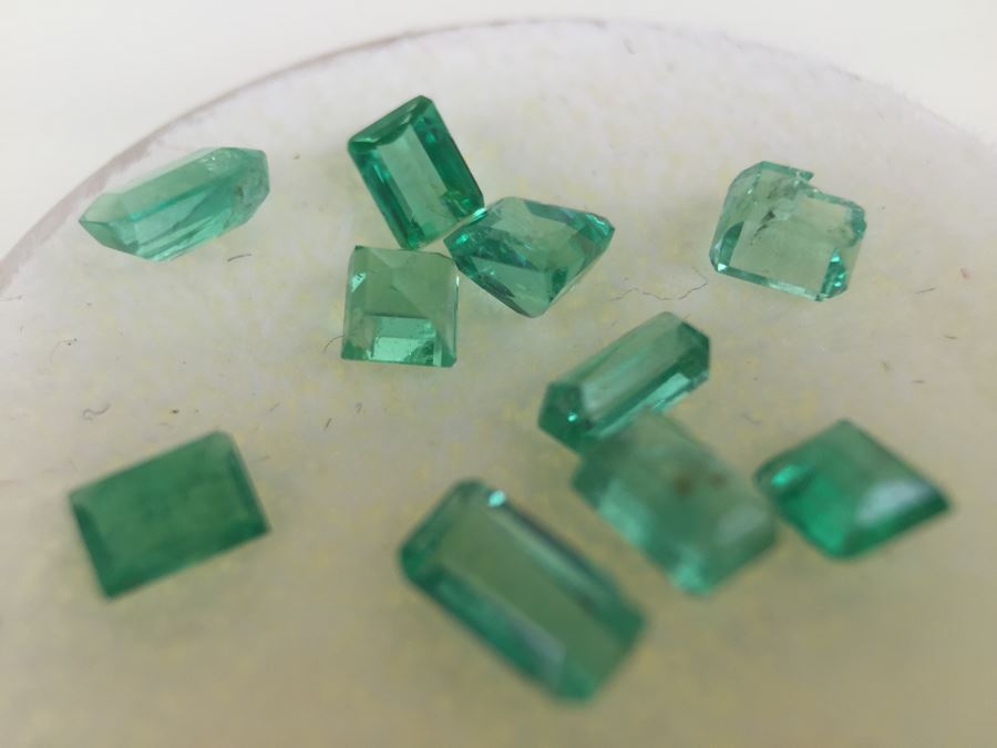 2.80CT Columbian Emerald Gemstones Assorted [Photo 2]