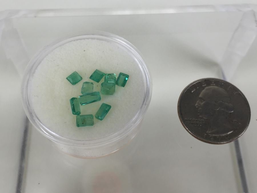 2.80CT Columbian Emerald Gemstones Assorted [Photo 4]