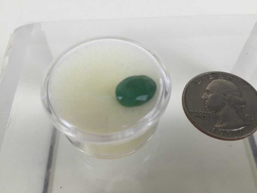 2.50CT Columbian Emerald Gemstone 10.18X7.67MM [Photo 4]