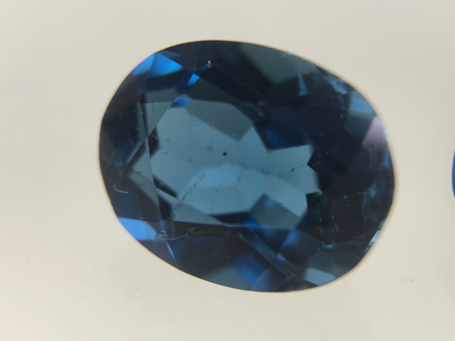 5.20CT Blue Topaz Gemstone 9X7MM [Photo 16]