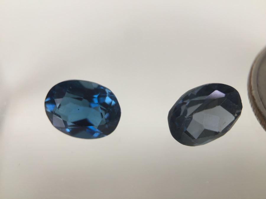 5.20CT Blue Topaz Gemstone 9X7MM [Photo 10]