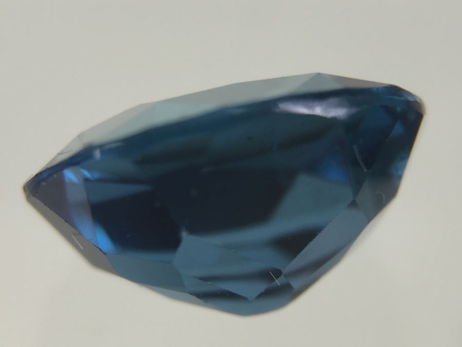 5.20CT Blue Topaz Gemstone 9X7MM [Photo 20]