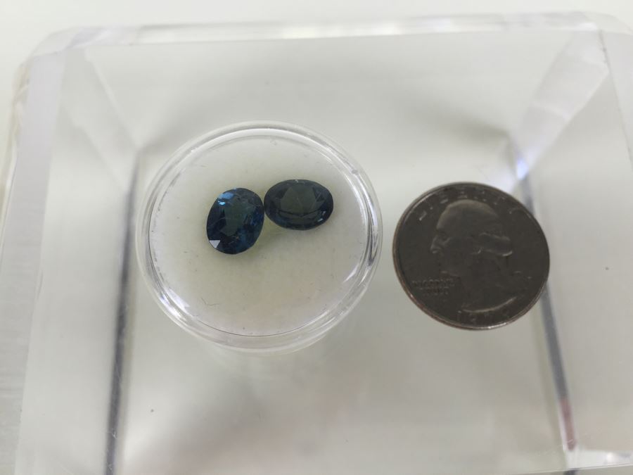 5.20CT Blue Topaz Gemstone 9X7MM [Photo 5]