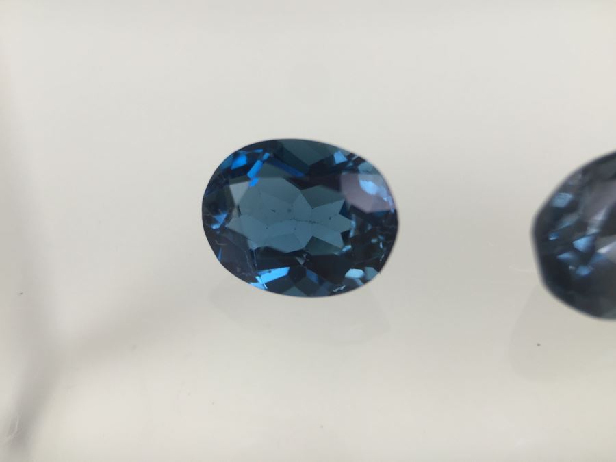 5.20CT Blue Topaz Gemstone 9X7MM [Photo 12]
