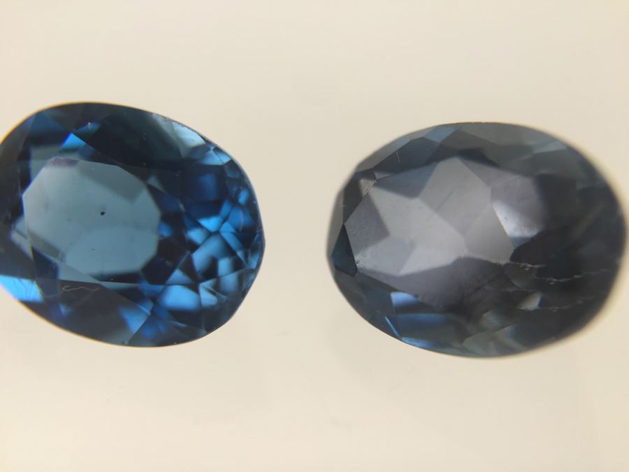 5.20CT Blue Topaz Gemstone 9X7MM [Photo 14]