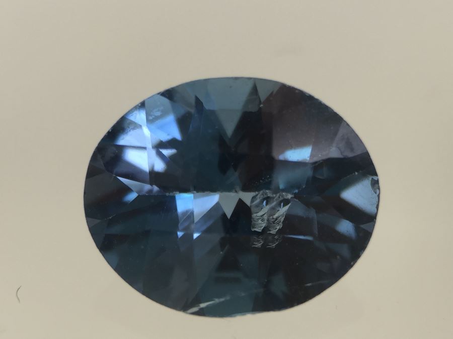 2.90CT Blue Topaz Gemstone 10X8MM [Photo 9]