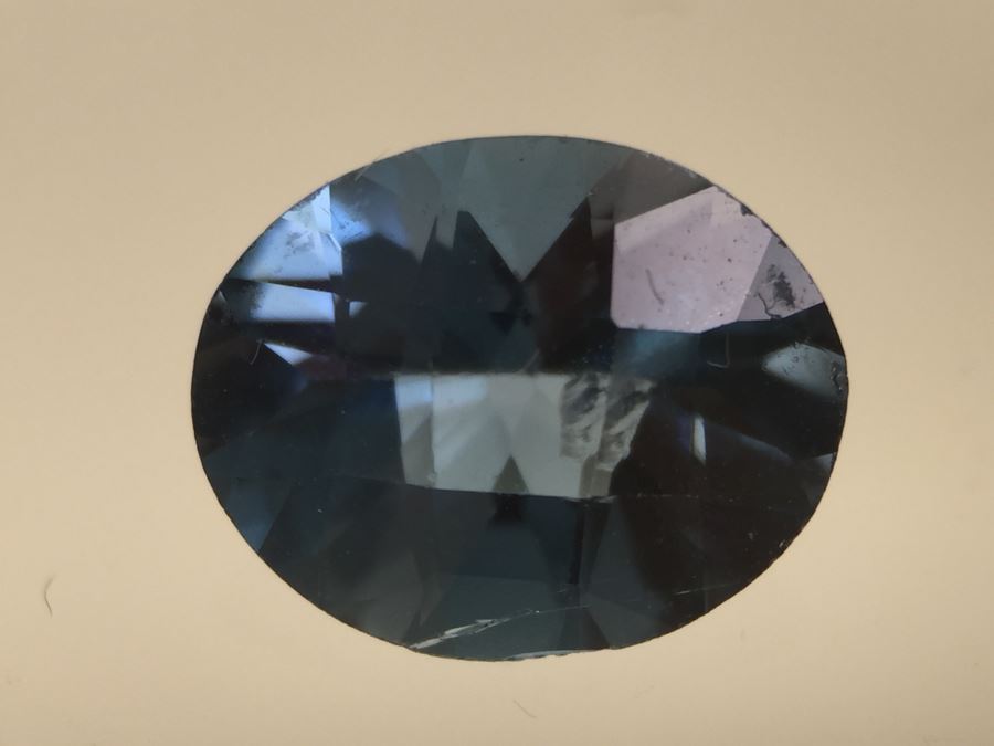 2.90CT Blue Topaz Gemstone 10X8MM [Photo 8]