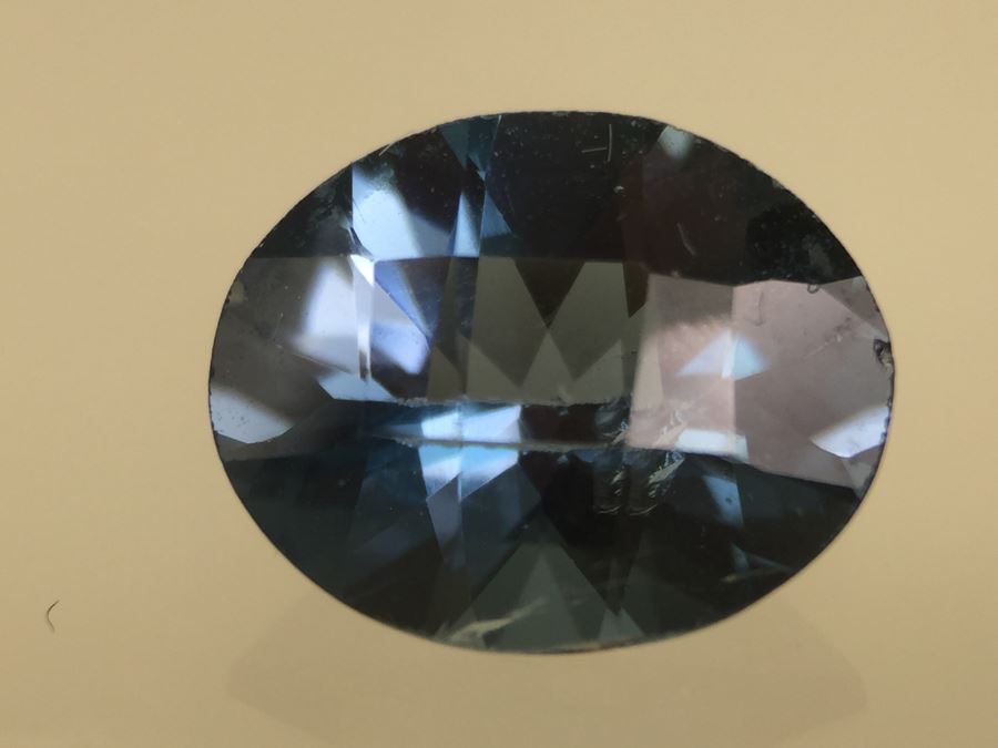 2.90CT Blue Topaz Gemstone 10X8MM [Photo 3]
