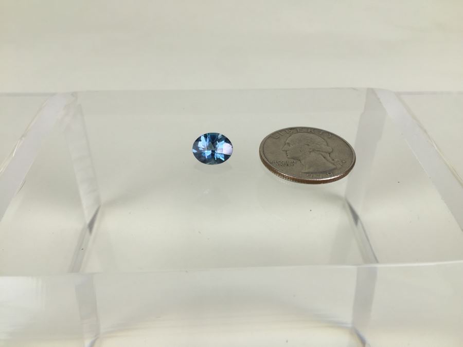 2.90CT Blue Topaz Gemstone 10X8MM [Photo 6]