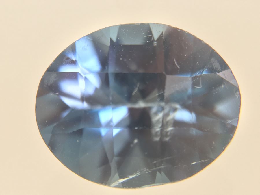 2.90CT Blue Topaz Gemstone 10X8MM [Photo 12]