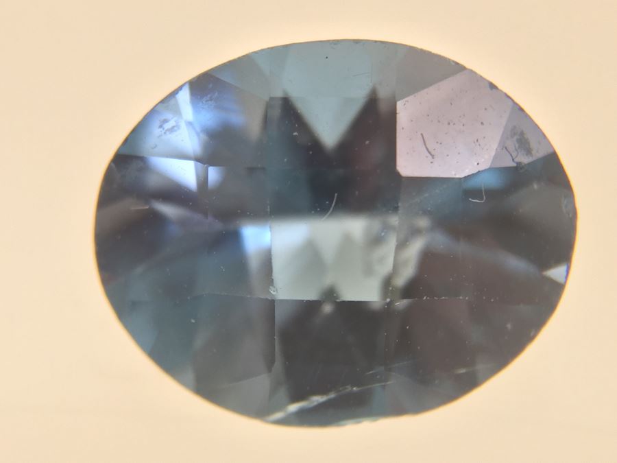 2.90CT Blue Topaz Gemstone 10X8MM [Photo 13]