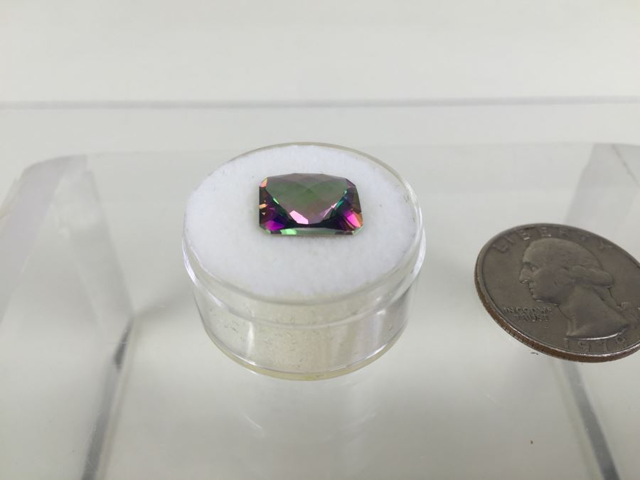 6.60CT EC TRTD Mystic Topaz 12x10MM [Photo 5]