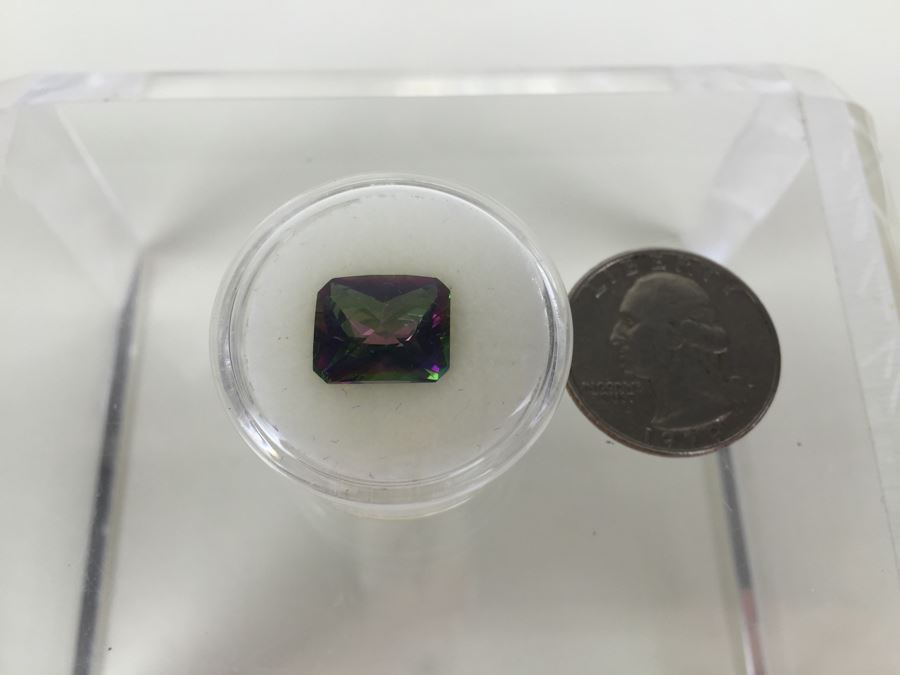 6.60CT EC TRTD Mystic Topaz 12x10MM [Photo 4]