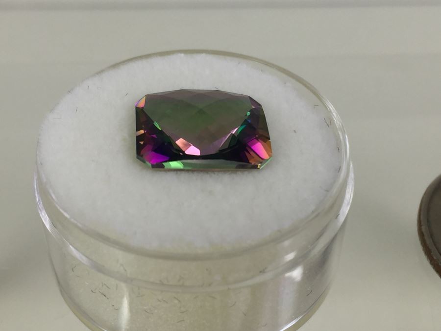 6.60CT EC TRTD Mystic Topaz 12x10MM [Photo 6]