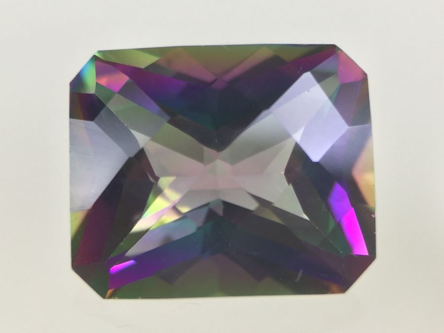6.60CT EC TRTD Mystic Topaz 12x10MM [Photo 11]