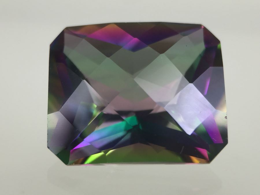 6.60CT EC TRTD Mystic Topaz 12x10MM [Photo 2]