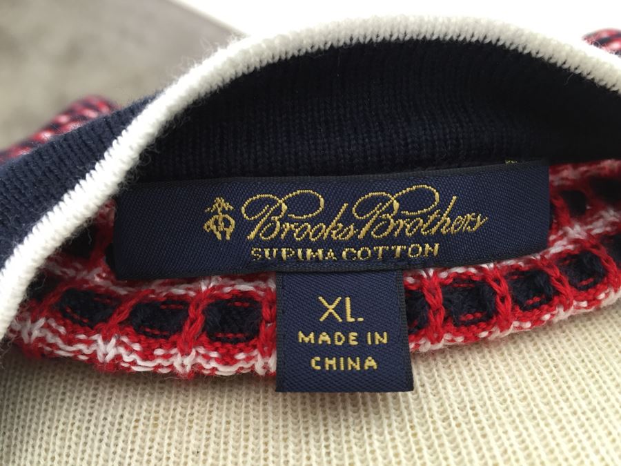 Brooks Brothers Women's Button Up Sweater Size XL [Photo 8]