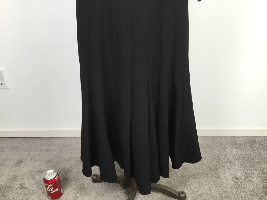 Calvin Klein Black Dress Size 14 New With Tags [Photo 4]