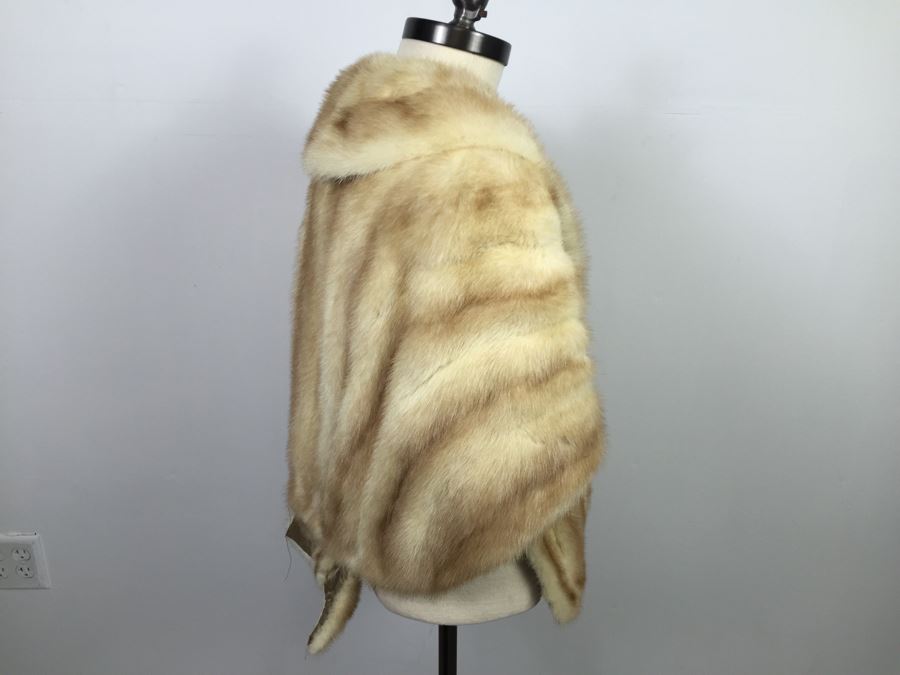 Vintage Fur Stole Cape [Photo 3]