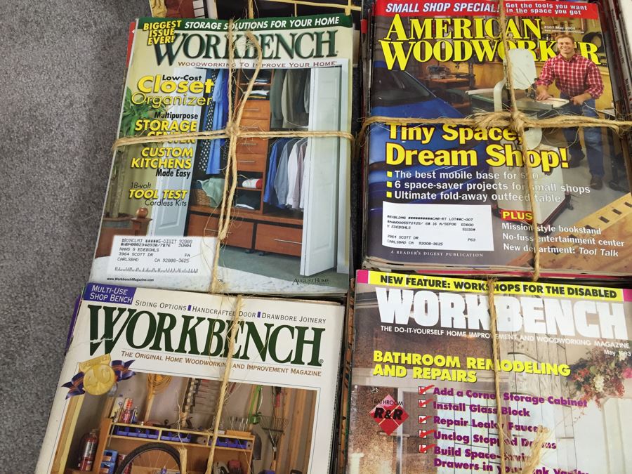 Various Woodworking Magazines [Photo 13]