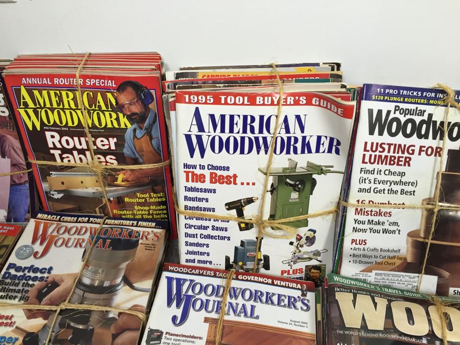 Various Woodworking Magazines [Photo 11]