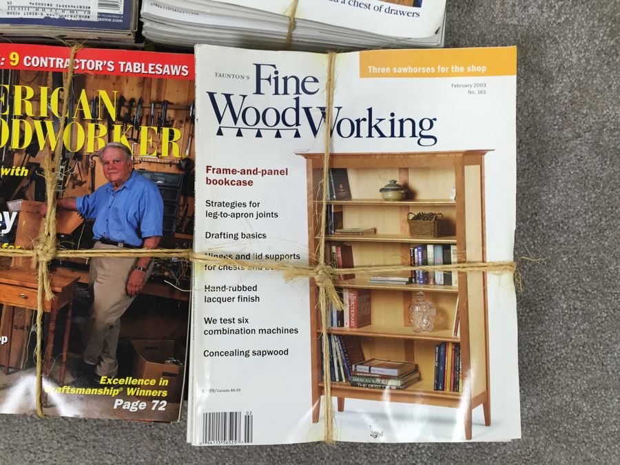 Various Woodworking Magazines [Photo 5]