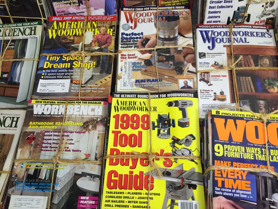 Various Woodworking Magazines