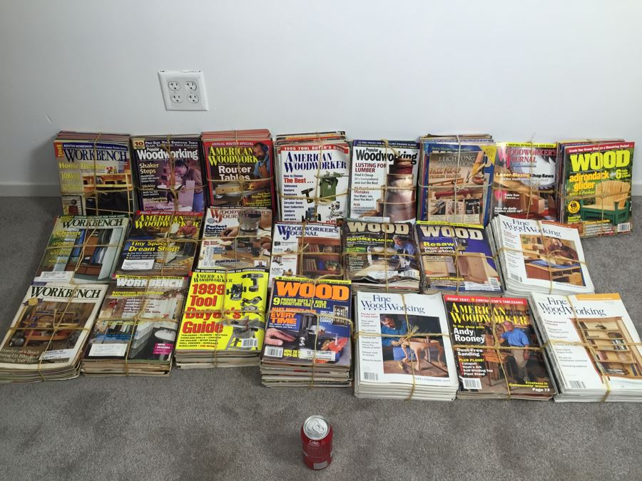 Various Woodworking Magazines
