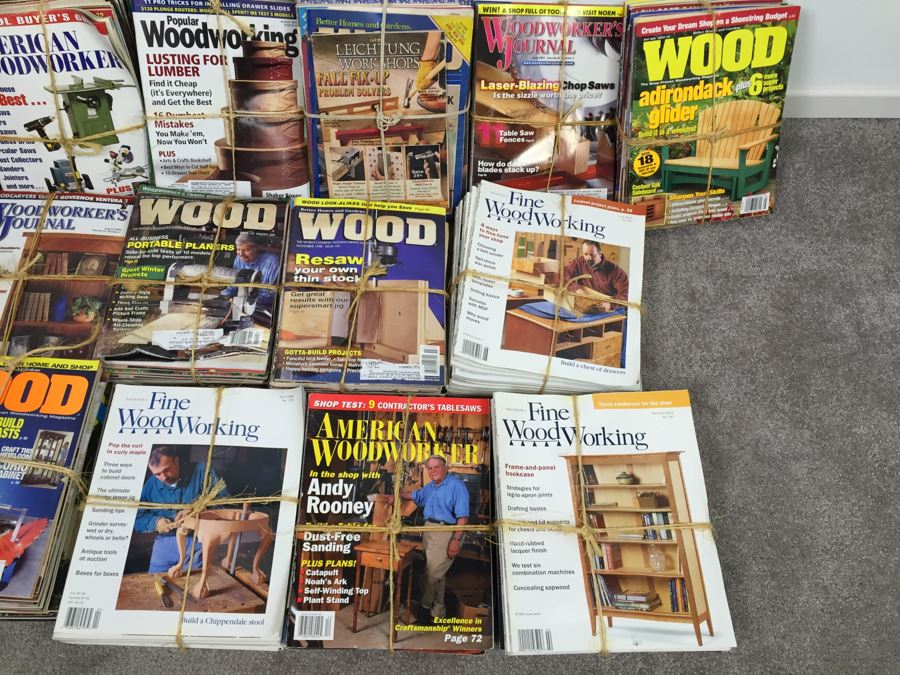 Various Woodworking Magazines [Photo 3]