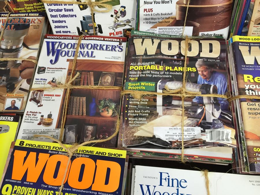 Various Woodworking Magazines