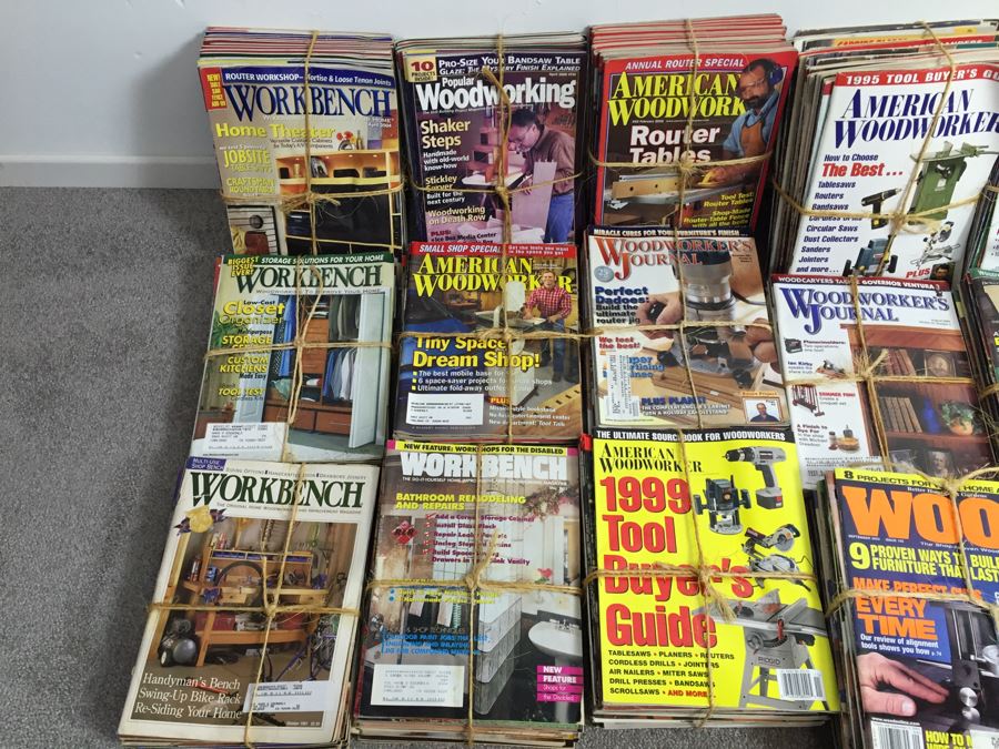 Various Woodworking Magazines [Photo 2]
