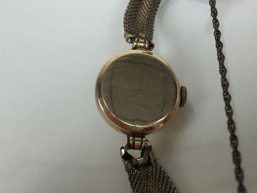 14K Gold Custom Cartier Watch With Inlaid Stars Marking Hours [Photo 29]