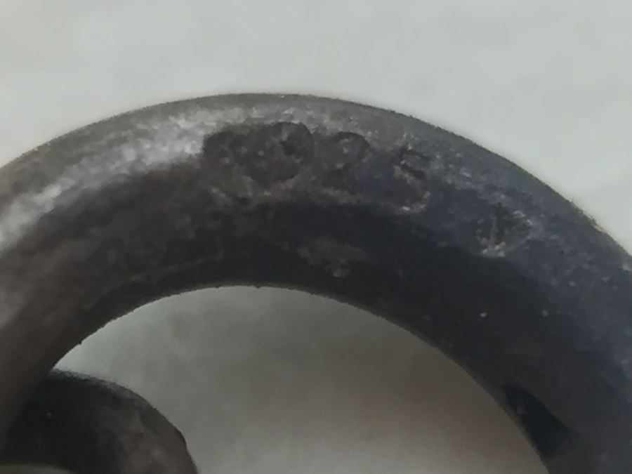 JUST ADDED - Sterling Silver Sadie Sam Signed Navajo Turquoise Pendant With Sterling Silver Chain 3.3g [Photo 13]