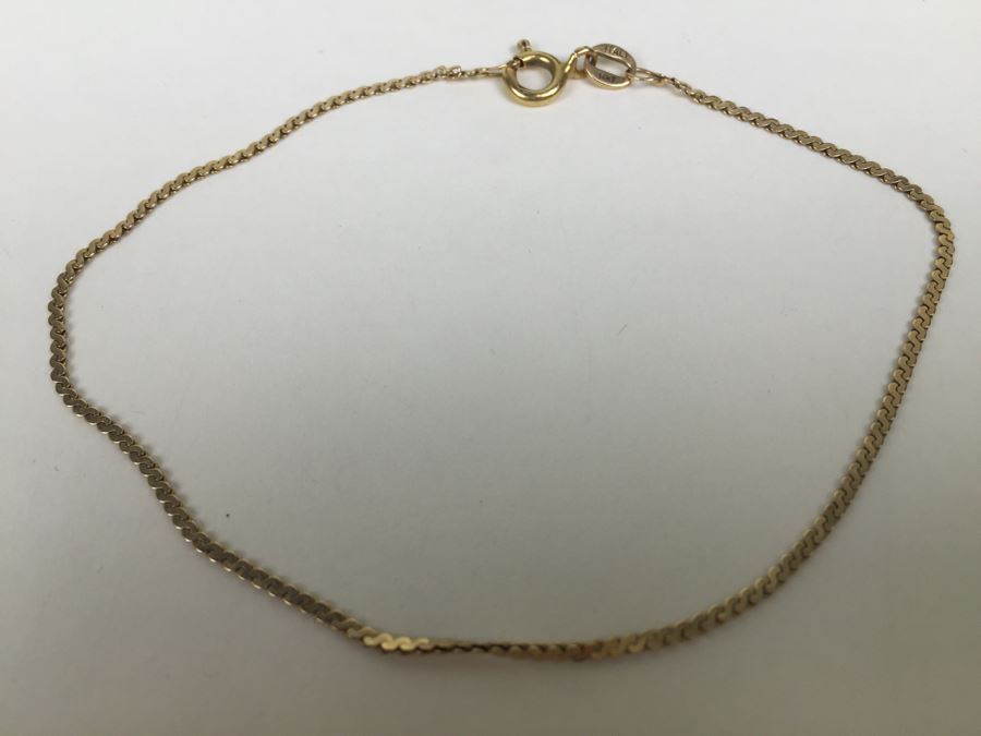 JUST ADDED - 14K Gold Bracelet 1.3g [Photo 7]