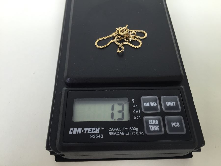 JUST ADDED - 14K Gold Bracelet 1.3g [Photo 8]