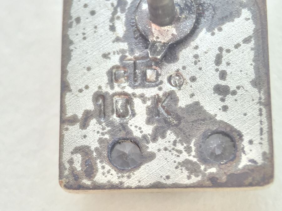 JUST ADDED - Various Company Recognition Pins - Rockwell Pin In Front Is 10K Gold And NAA (North American Aviation) Lapel Pins Are Gold Filled [Photo 6]