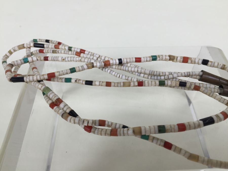 JUST ADDED - Vintage Necklace With Various Stones Including Turquoise And Coral [Photo 14]