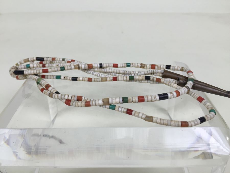 JUST ADDED - Vintage Necklace With Various Stones Including Turquoise And Coral [Photo 12]