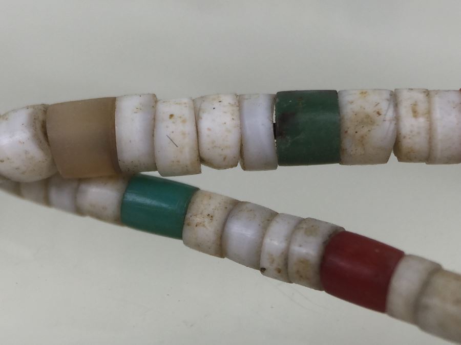 JUST ADDED - Vintage Necklace With Various Stones Including Turquoise And Coral [Photo 11]