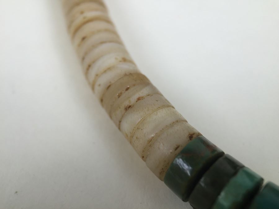 JUST ADDED - Vintage Necklace With Various Stones Including Turquoise And Coral [Photo 11]