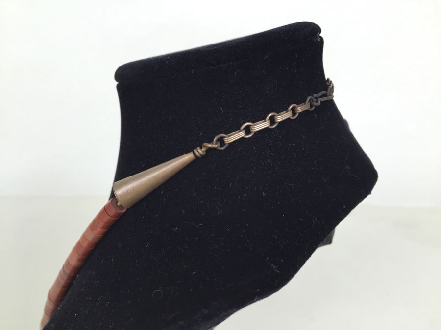 JUST ADDED - Vintage Necklace With Various Stones Including Turquoise And Coral [Photo 7]