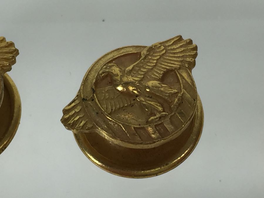 JUST ADDED - Various Military Pins Including Ruptured Duck WWII ...