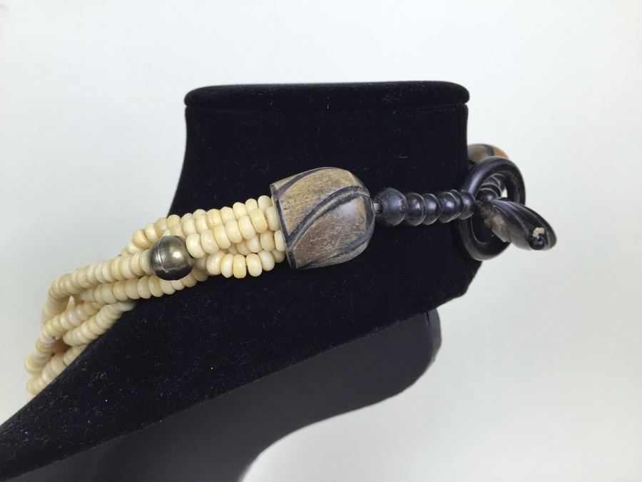 JUST ADDED - Set Of 3 Vintage Ethnic Tribal Necklaces [Photo 27]