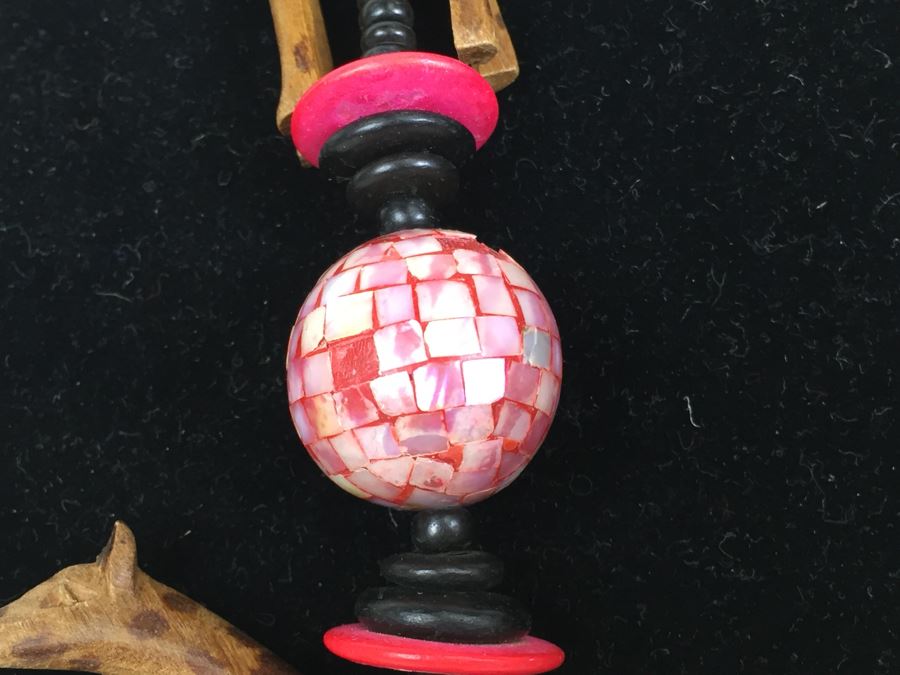 JUST ADDED - Set Of 3 Vintage Ethnic Tribal Necklaces [Photo 7]